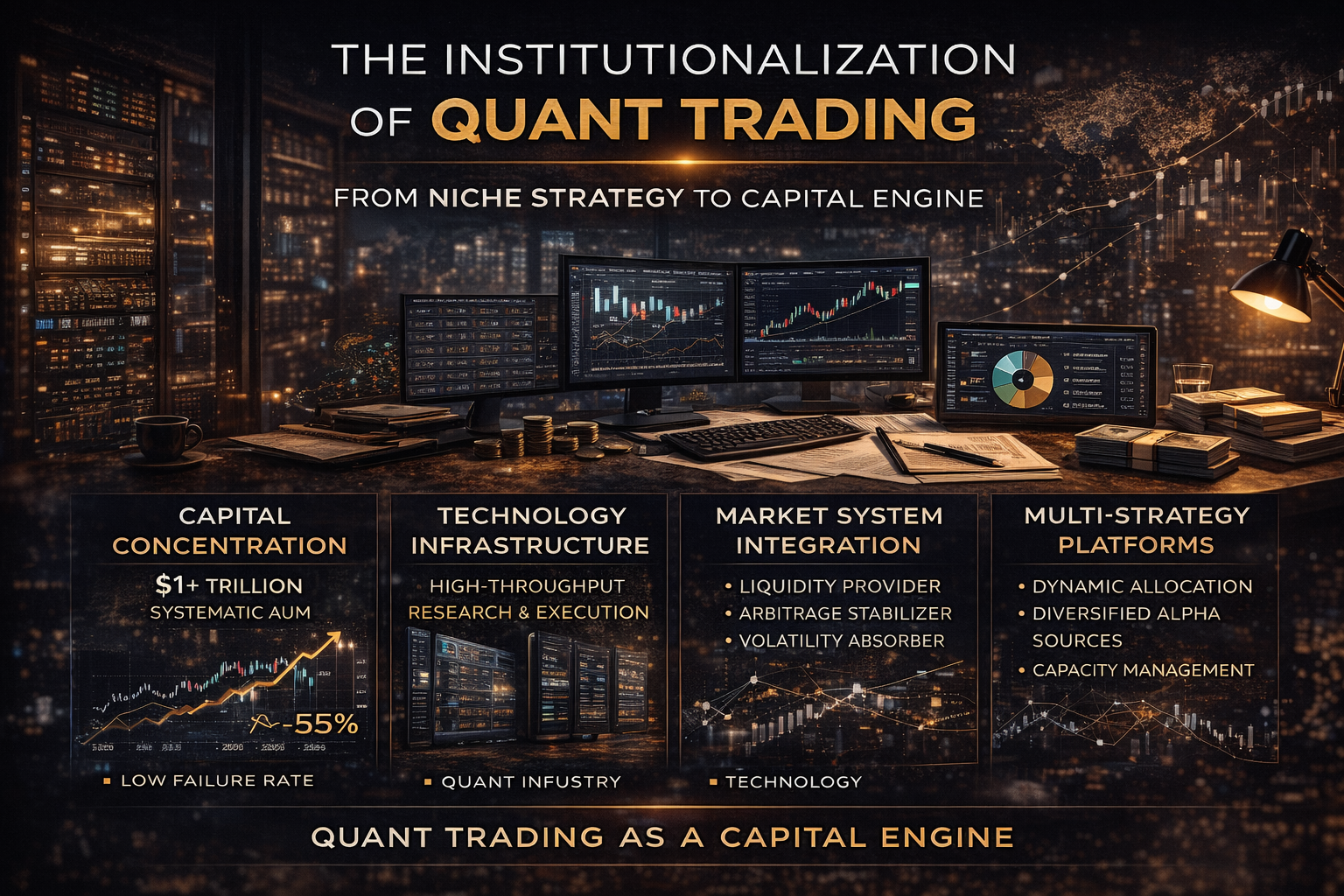 The Institutionalization of Quant Trading