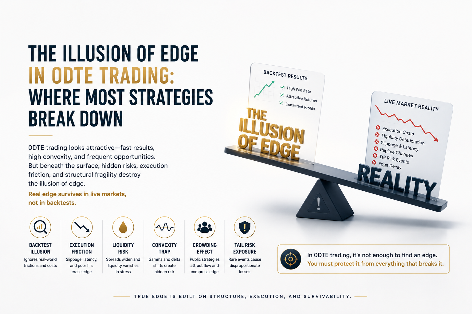 The Illusion of Edge in 0DTE Trading: Where Most Strategies Break Down