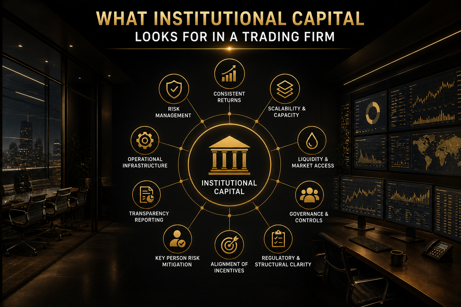 What Institutional Capital Looks for in a Trading Firm